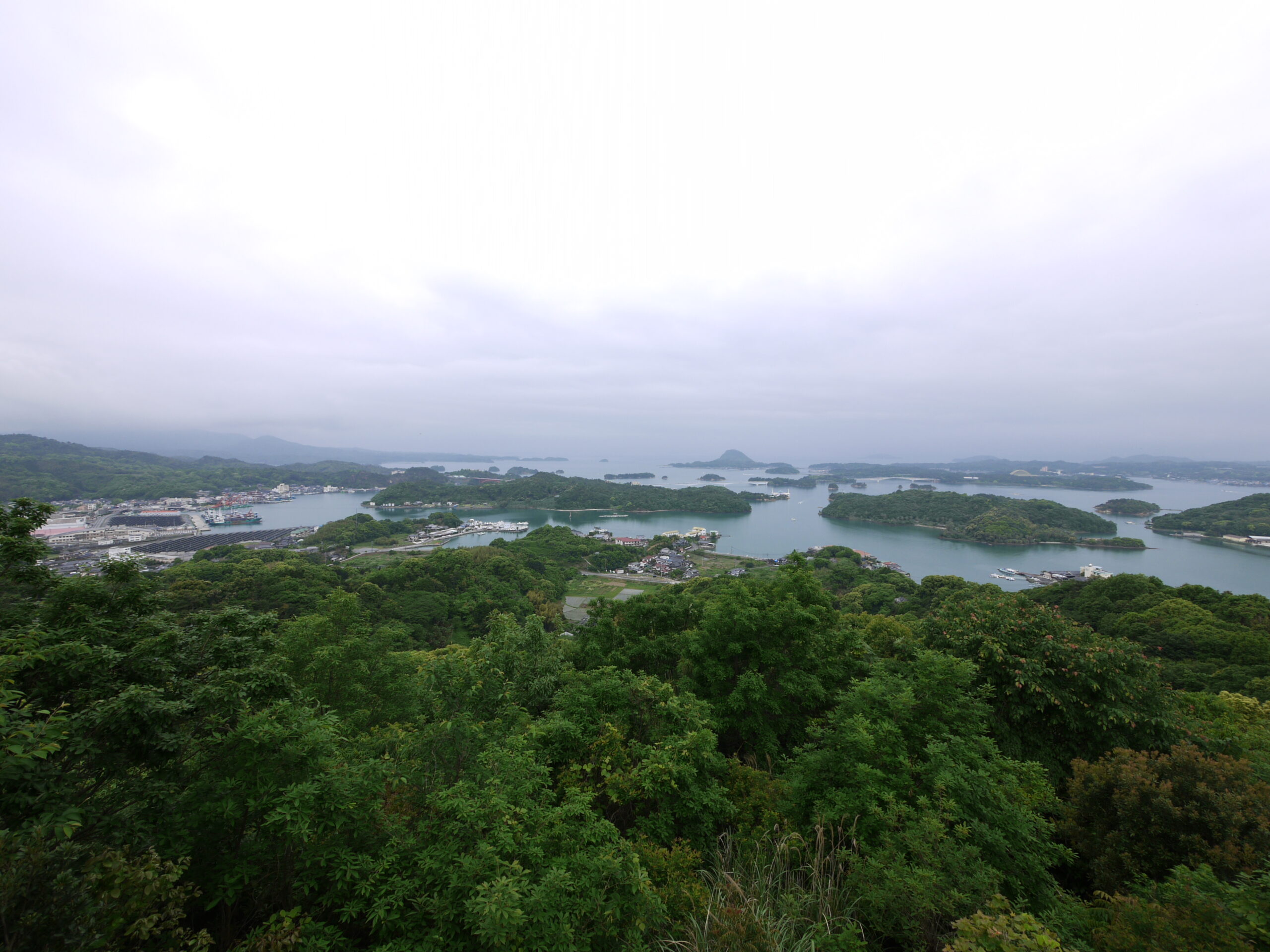 天草五橋の絶景（高舞登山展望台より）